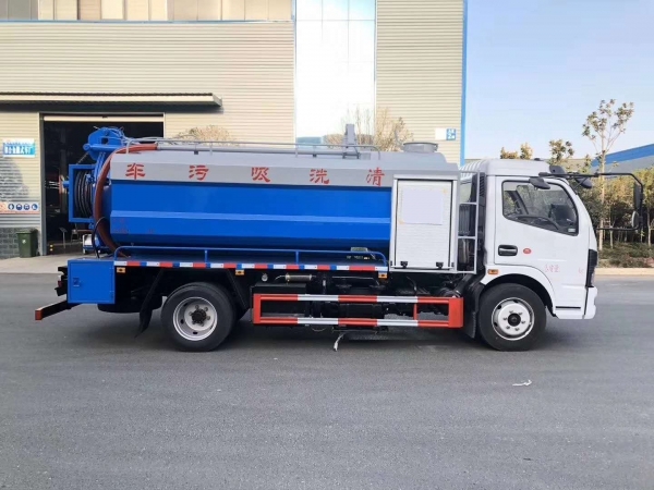 东风K7凯普特3.6水/4.8尘 8吨清洗吸污车(国六)