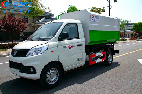 3方福田详菱挂桶垃圾车