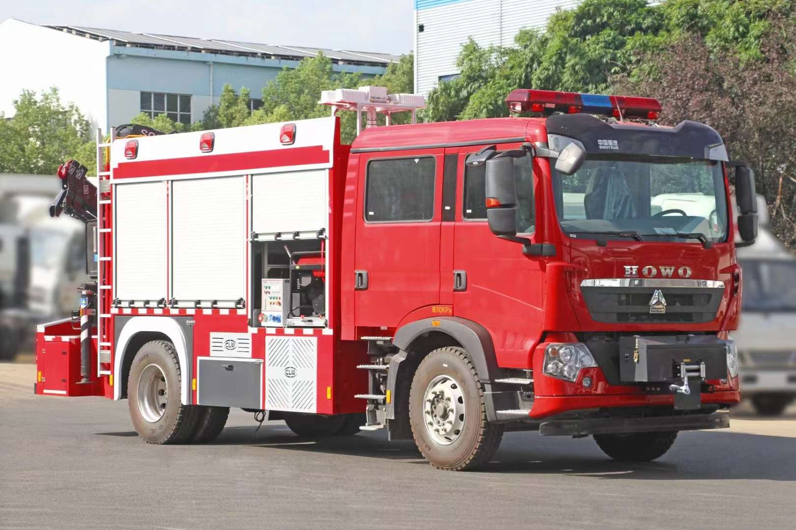 豪沃抢险救援车