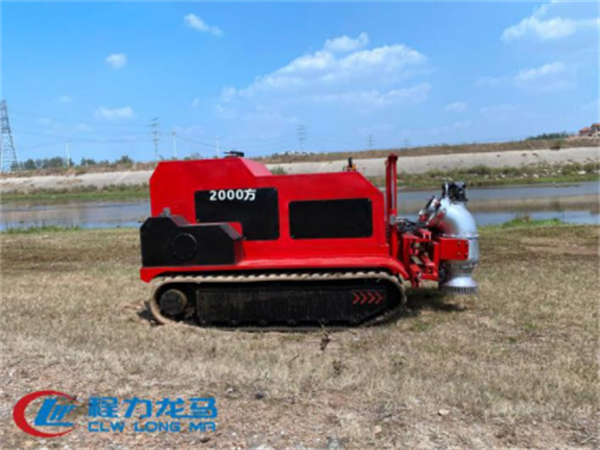 履带式消防应急供排水机器人